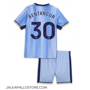 Tottenham Hotspur Rodrigo Bentancur #30 Vieraspaita Lapsille 2024-25 Lyhythihainen (+ shortsit)